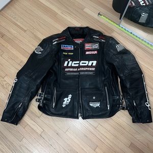 ICON motorcycle jacket men’s Sz. XL motosport